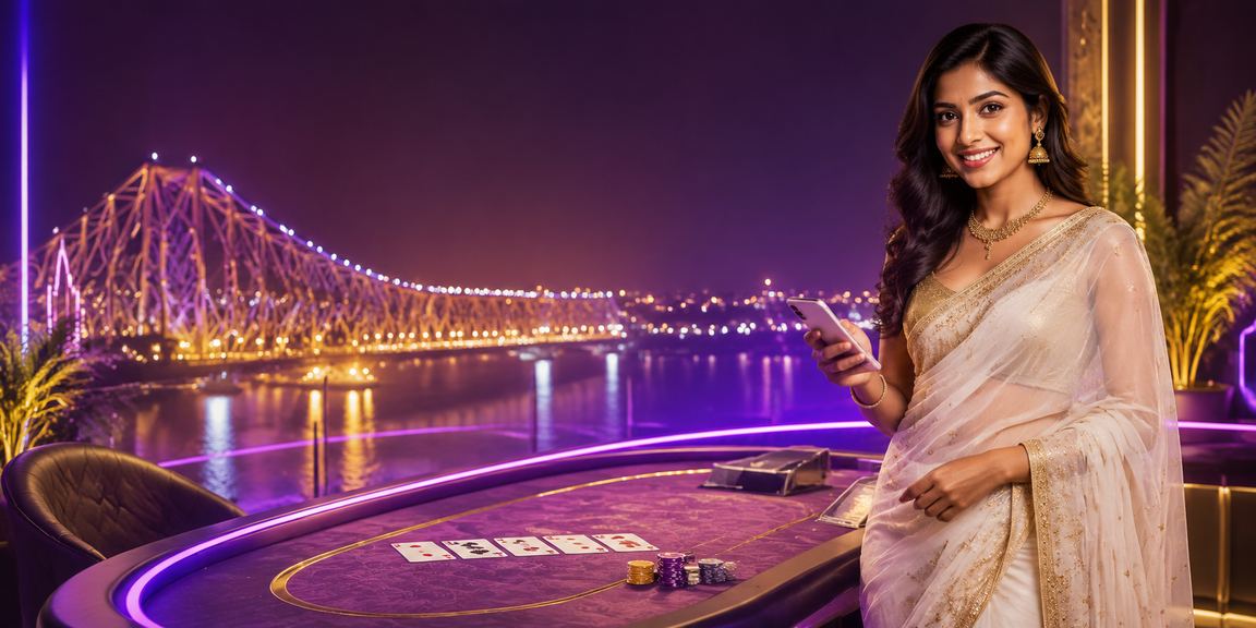 Kolkata baccarat game with traditional attire